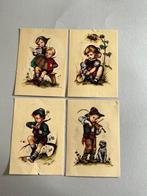 Vintage Hilde kaarten (Kruger Germany)  4 stuks, Ophalen of Verzenden, Ongelopen, Kinderen