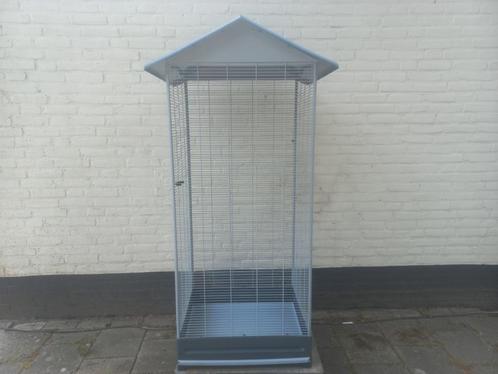 Vogelkooi XL, Dieren en Toebehoren, Vogels | Hokken en Kooien, Gebruikt, Vogelkooi, Metaal, Ophalen