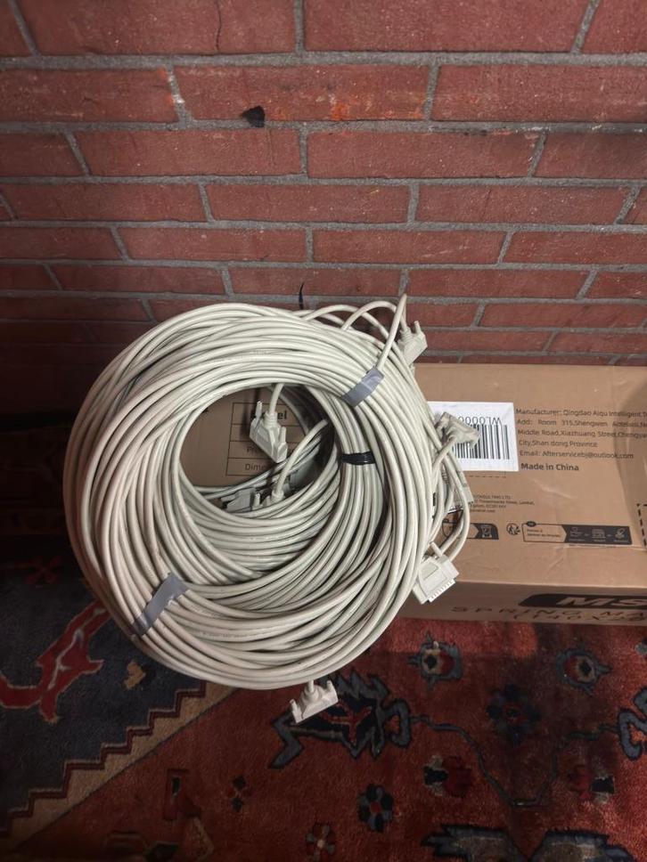 8x ILDA laser kabels 25 meter – laser ilda kabels fb3, Muziek en Instrumenten, Licht en Laser, Zo goed als nieuw, Laser, Geluidgestuurd