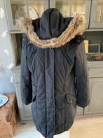Mooie warme winterjas van JACKPOT maat S - met capuchon, Douwenmaat 8-3 Meppel, Info@again.nu, Zwart, Jackpot