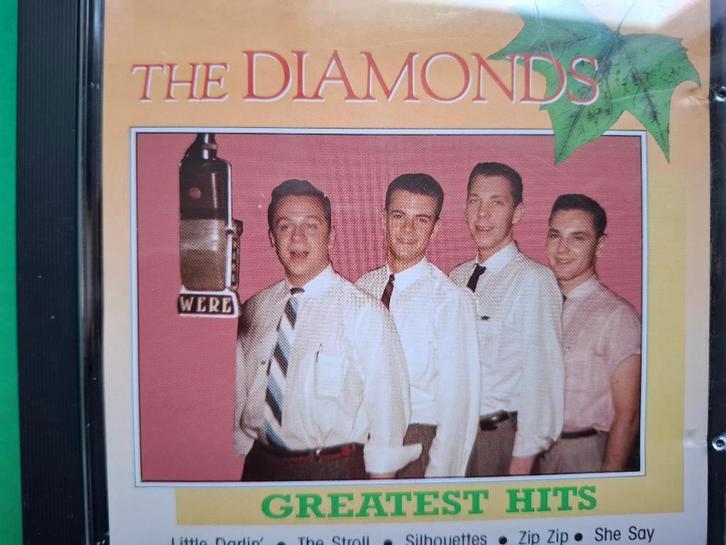 THE DIAMONDS - GREATEST HITS, Cd's en Dvd's, Cd's | Overige Cd's, Zo goed als nieuw, Ophalen of Verzenden