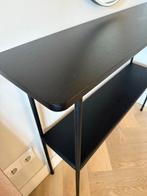 H&M Home Wandtafel - Zwart Metaal & Essen Fineer, Ophalen, Minder dan 50 cm, Gebruikt, 50 tot 100 cm