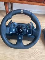 Logitech g920 met doos, Spelcomputers en Games, Spelcomputers | Xbox | Accessoires, Ophalen, Zo goed als nieuw, Stuurtje of Sportattribuut