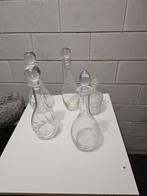 Kristallen Karaffen Set, Antiek en Kunst, Antiek | Glas en Kristal, Ophalen of Verzenden
