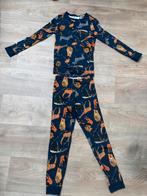 Blauwe dieren pyjama  H&M - maat 134/140, Kinderen en Baby's, Kinderkleding | Maat 134, Ophalen of Verzenden, Zo goed als nieuw