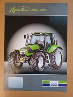 Folder Deutz Fahr Agrotron 130 - 165 Nederlandstalig, Ophalen of Verzenden, Gelezen, Tractor en Landbouw