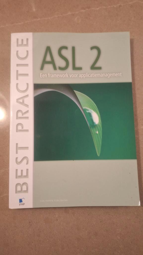 ASL 2 - Applicatiemanagement Framework, Boeken, Studieboeken en Cursussen, Ophalen of Verzenden