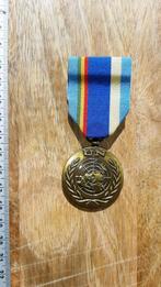 VN UN medaille onderscheiding Mali MINUSMA, Ophalen of Verzenden, Landmacht, Nederland, Lintje, Medaille of Wings