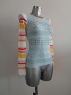 Benetton lichtblauwe longsleeve - maat one size, Benetton, Nieuw, Lange mouw, Verzenden