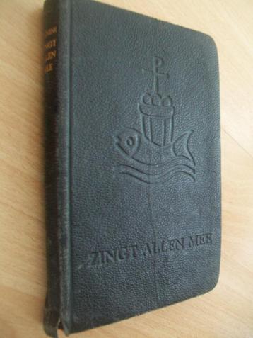 Gebedsboek Bruning Zingt allen mee gebeden- en zangboek 1948
