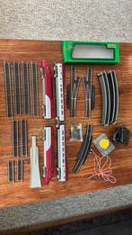 Thalys treinset H0 compleet rails trafo Mehano, Treinset, Gelijkstroom, Zo goed als nieuw, Ophalen