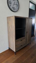 Massief houten kast met soft close, Huis en Inrichting, Kasten | Dressoirs, Ophalen, 100 tot 150 cm, Zo goed als nieuw, Modern