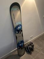 Snowboard met bindingen, schoenen en boardbag, Sport en Fitness, Gebruikt, Board, Ophalen
