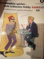 Altsaxofoon lesboek (2 stuks voor de prijs van één), Ophalen of Verzenden, Zo goed als nieuw, Jazz, Saxofoon
