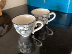Home 2x  koffiekopje gebloemd, Ophalen of Verzenden, Zo goed als nieuw, Overige stijlen, Kop(pen) en/of Schotel(s)