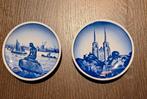 2 Vintage Denemarken Wandbordjes, Ophalen of Verzenden, Zo goed als nieuw