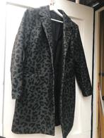Hema jas groene print. Maat M, 2 steekzakken en binnenzak., Kleding | Dames, Jassen | Winter, Maat 38/40 (M), Ophalen of Verzenden