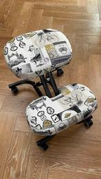 Ergonomische kniestoel, Huis en Inrichting, Ophalen, Gebruikt, Zwart, Bureaustoel