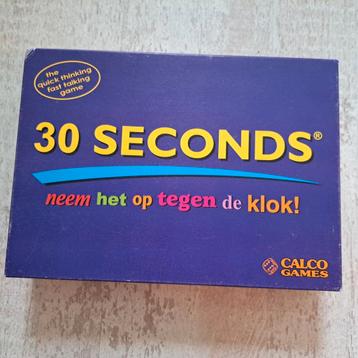 Gaaf party spel 30 SECONDS 