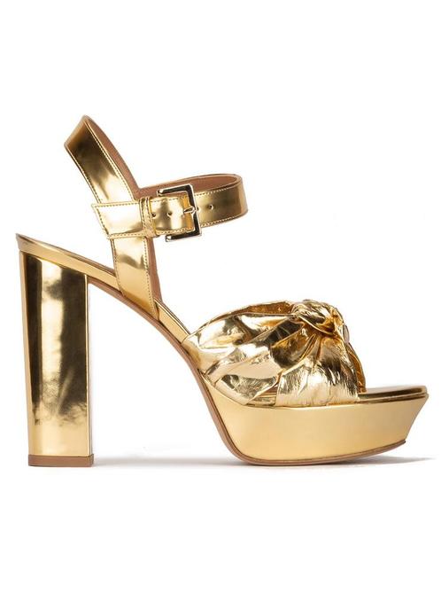 Gouden plateausandalen met hoge hak (nieuw!), Kleding | Dames, Schoenen, Nieuw, Ophalen of Verzenden