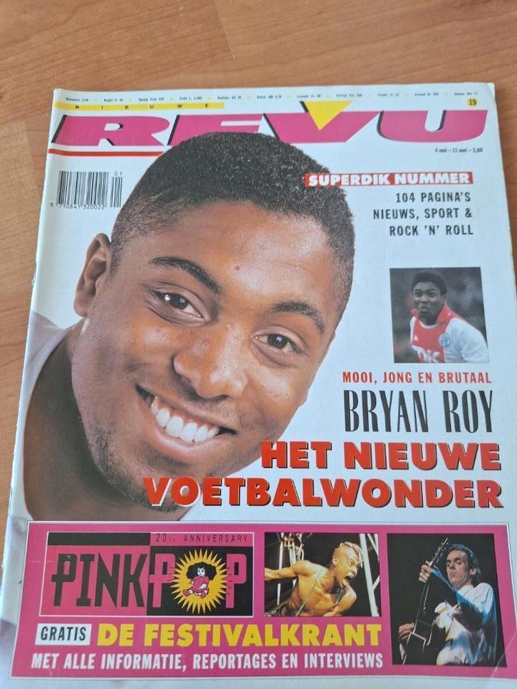 Revu 1989 Pinkpop The Nits Jeff Healey Mimi Kok Pixies, Verzamelen, Tijdschriften, Kranten en Knipsels, Tijdschrift, Nederland