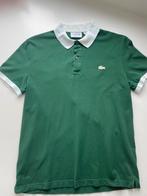 Lacoste Polo Groen/Wit Maat FR4 - Klassieke Fit, Kleding | Heren, Ophalen of Verzenden, Gedragen, Maat 48/50 (M), Groen