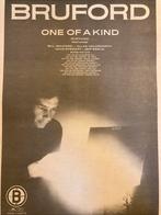 BRUFORD One Of A Kind release A3 advertentie, Ophalen of Verzenden