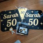Sarah 50 jaar versierspullen, Ophalen, Zo goed als nieuw, Feestartikel, Abraham of Sarah