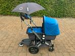 Bugaboo Kinderwagen Blauw - Complete Set, Bugaboo, Verstelbare duwstang, Zo goed als nieuw, Ophalen