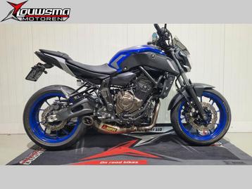 YAMAHA MT07 Icon Blue| Akra |ABS| MT-07 MT09 MT 07 690 35kw  beschikbaar voor biedingen