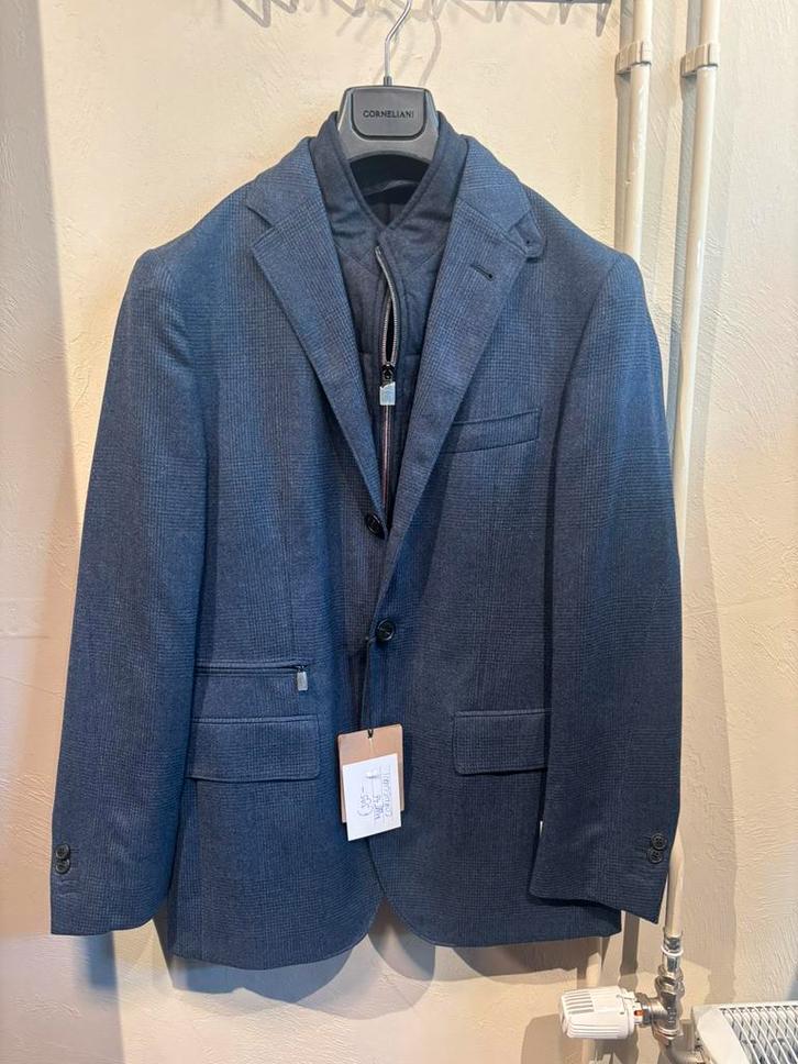 Scooterjack van Corneliani maat 46. Nieuw, Kleding | Heren, Jassen | Winter, Nieuw, Maat 46 (S) of kleiner, Blauw, Ophalen of Verzenden