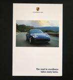2001 Porsche 911 en Boxster Brochure USA, Gelezen, Porsche, Verzenden