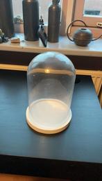 Glazen stolp, Huis en Inrichting, Woonaccessoires | Stolpen, Ophalen, Zo goed als nieuw