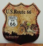 US Route 66 motor reclamebord van metaal wandbord