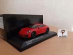 Porsche 911 (992) Carrera 4 GTS 2019 Indisch Rood 1:43, Minichamps, Auto, Nieuw, Ophalen of Verzenden