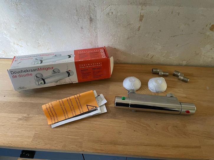 Verano Thermostatische Douchekraan, Doe-het-zelf en Verbouw, Sanitair, Zo goed als nieuw, Kraan, Chroom, Ophalen of Verzenden