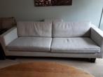 GRATIS! 4-zits bank beige/grijs, Ophalen, Gebruikt, Driepersoons, 75 tot 100 cm