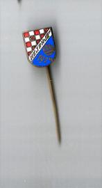 Kroatische emaille voetbal speld NK TRNJE 1924, Ophalen of Verzenden, Zo goed als nieuw, Overige onderwerpen, Speldje of Pin