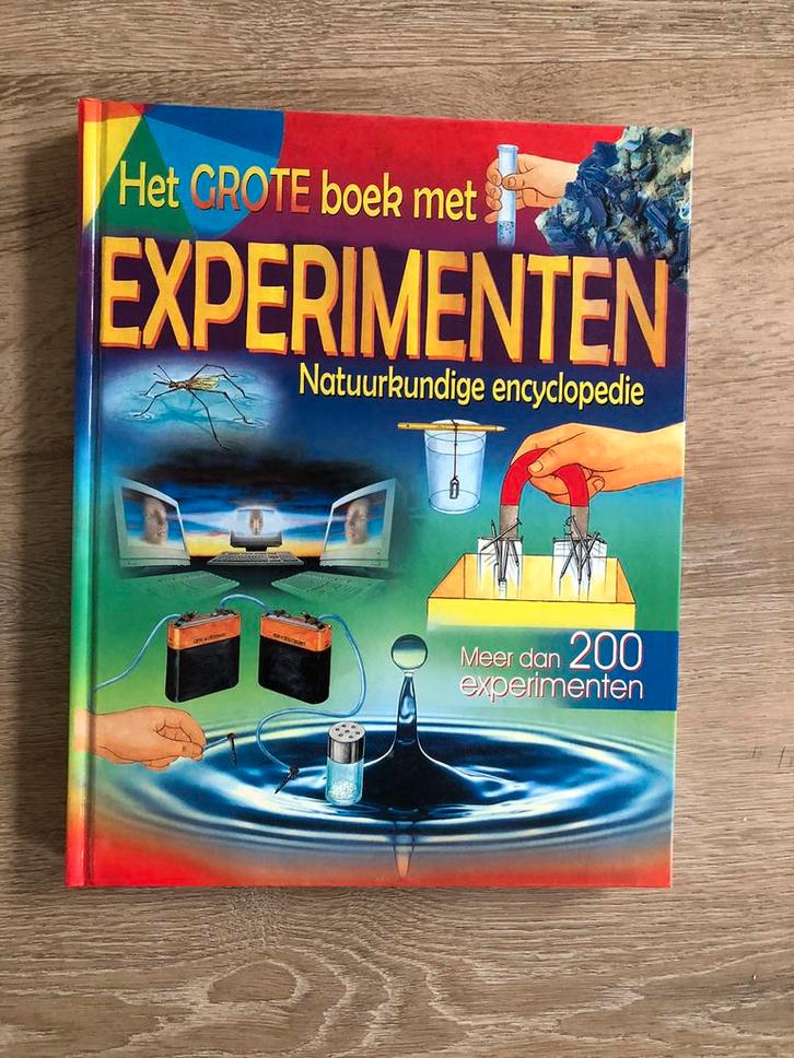 Het grote boek met experimenten, Boeken, Wetenschap, Nieuw, Natuurwetenschap, Ophalen of Verzenden