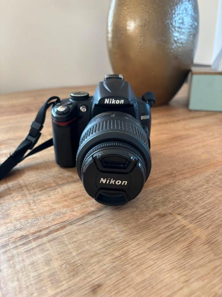 Nikon D5000 met extra lens en tas, Audio, Tv en Foto, Fotocamera's Digitaal, Gebruikt, Spiegelreflex, Nikon, Minder dan 4 keer