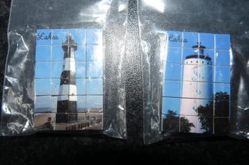 nieuw 2x Lego puzzeltje watertoren vuurtoren  beschikbaar voor biedingen