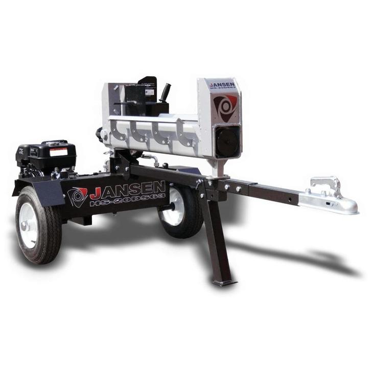 Jansen HS-20DS63 Benzine Houtklover, Tuin en Terras, Kloofmachines, Nieuw, Liggend, Benzine, Ophalen of Verzenden