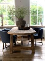 Geweldige EETTAFEL *ovaal,boerentafel,oud* Huisje Sfeer, Huis en Inrichting, Tafels | Eettafels, Landelijk, Ovaal, Nieuw, 200 cm of meer