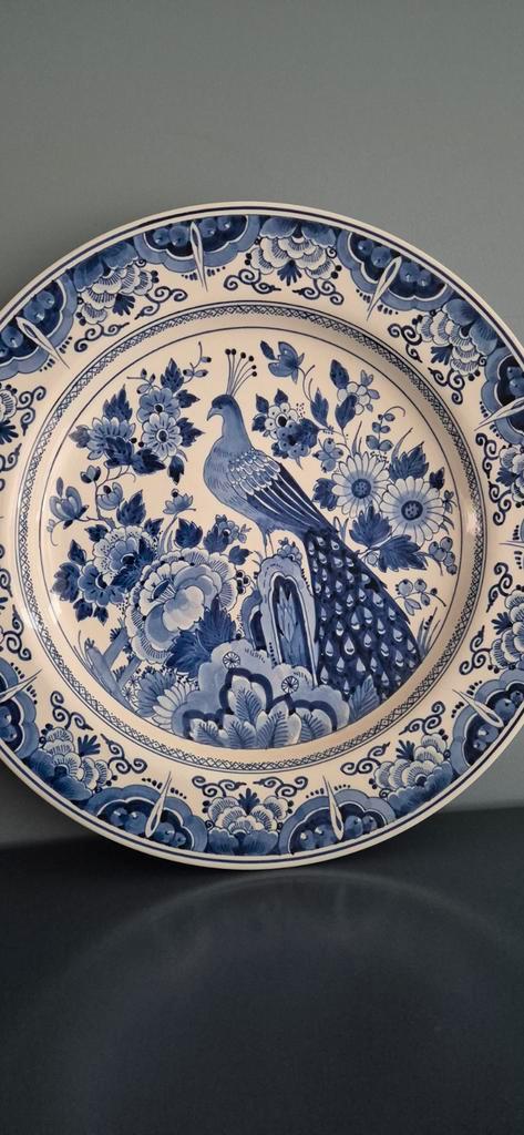 Delfts Blauw Wandbord - Prachtig Decor!, Antiek en Kunst, Antiek | Wandborden en Tegels, Ophalen