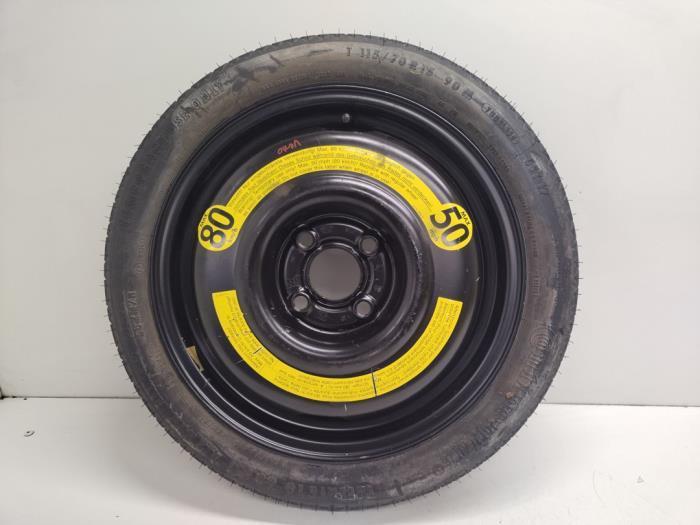 Reservewiel van een Volkswagen Vento, Auto-onderdelen, Banden en Velgen, Velg(en), Personenwagen, Gebruikt, 3 maanden garantie