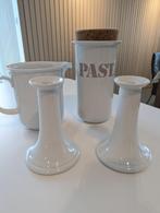 Thomas Trend wit pastapot waterkan kandelaars, Overige typen, Ophalen of Verzenden, Zo goed als nieuw, Effen
