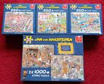 4 Jan van Haasteren Puzzels (3 x 950 en 1 x 2000 stukjes), Hobby en Vrije tijd, Denksport en Puzzels, Ophalen of Verzenden, 500 t/m 1500 stukjes