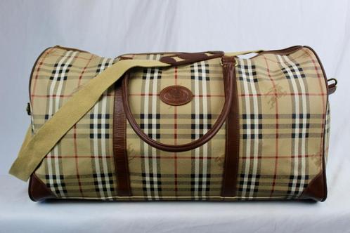 Burberry Boston Bag, Sieraden, Tassen en Uiterlijk, Tassen | Reistassen en Weekendtassen, Gebruikt, Bruin, Ophalen of Verzenden