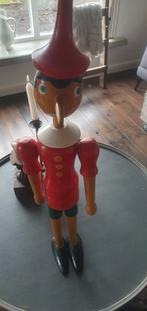 Houten Pinokkio beeld, Ophalen of Verzenden, Gebruikt, Beeldje of Poppetje