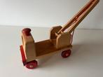 Houten Kraanwagen Speelgoed, Ophalen of Verzenden, Gebruikt, Duw- of Trekspeelgoed